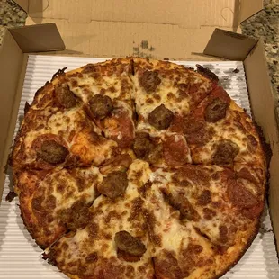 Sausage and pepperoni