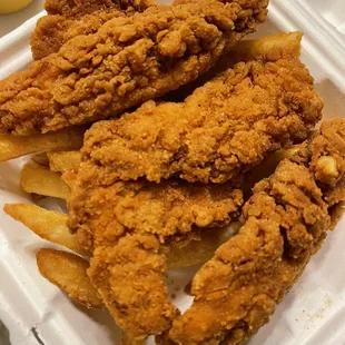 3 Pieces Chicken Strips with Fries