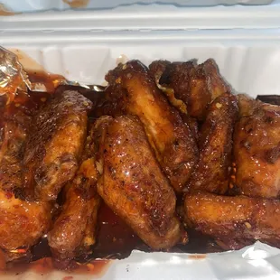 Asian Zing Wings (Baked) Nice &amp; saucy