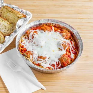Spaghetti W/ Meatballs