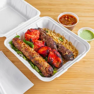 Mixed Kabob Platter