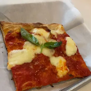 Margherita slice