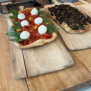 pizza, food