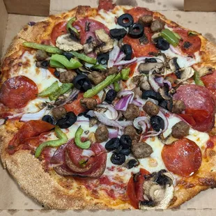 Amigos Combo Climax Pizza BOGO free offer on UberEATS.  Pizza #1