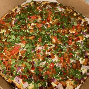 Tandoori Potato Pizza