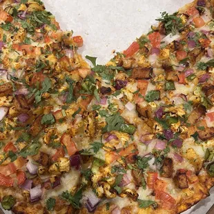 Pav Bhaji Pizza