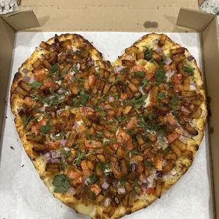 Tandoori Potato Pizza