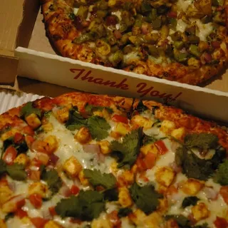 Palak Paneer Pizza