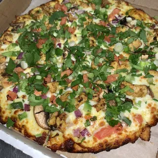 Butter Chicken Pizza