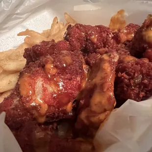 Flamin' Hot wings