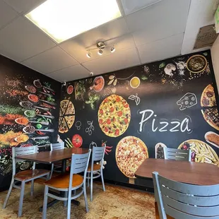 pizza, interior
