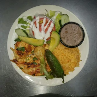 Grilled chicken breast special