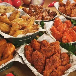  variety of food items