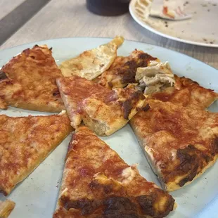 pizza was raw and couldn't eat.