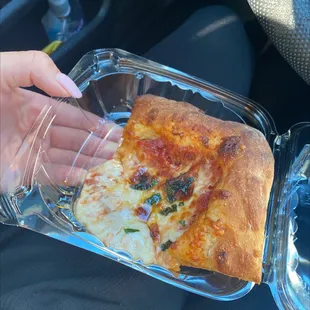 Good pizza, although extremely over heated and poor customer service.