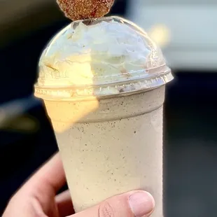 Nutella milkshake