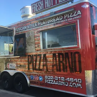 Our mobile pizza kitchen is the perfect addition to Your next event