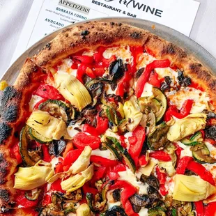 Veggie pizza