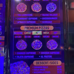 Updated prices for this venue