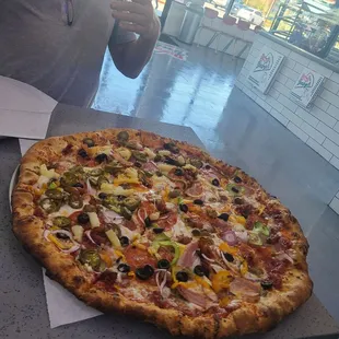 Pizza Baby did not disappoint . The pie looks beautiful, but the flavor is OUT OF THIS WORLD!