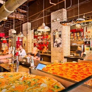pizza, interior