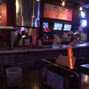 Pizza Bar! Where the magic happens :)