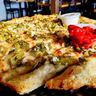 Green Chile Cheese Bread