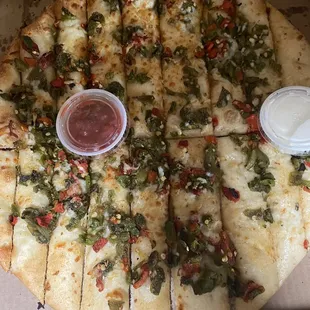 Green Chili Breadsticks