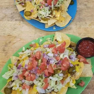 Nachos with Meat (add deluxe)