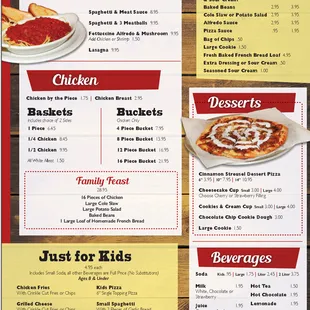 Updated Menu 11/30/17