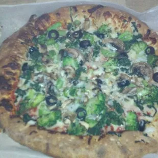 Bella's veggie pizza 2010 Small, 4 pieces