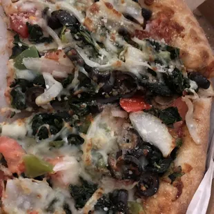 Veggie pizza