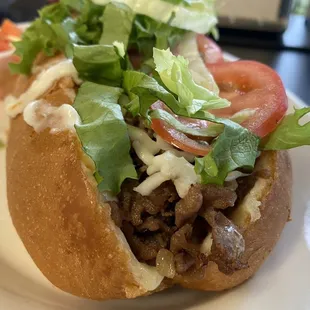 The cheese steak Philly