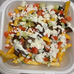 Greek fries