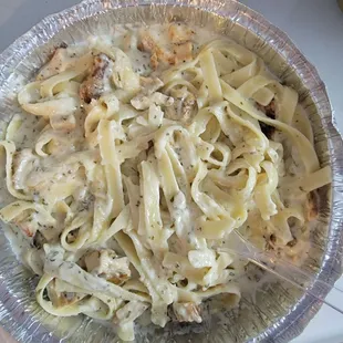 Chicken Fettuccine Alfredo!