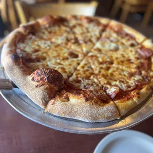 Large Pepperoni Pizza - hot, cheesy, saucy deliciousness!