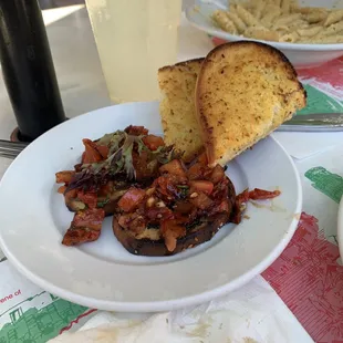 Bruschetta (what was left of it )