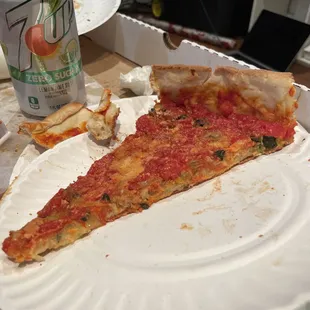 Chicago Style Deep Dish Cheese Pizza