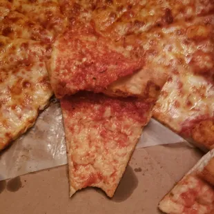 This was the worse pizza ever no sauce at all what the fuck bruh