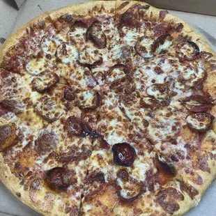 Pepperoni pizza