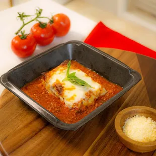 Beef lasagna