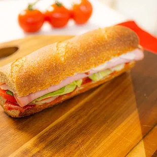 Italian Mix Sub American Style: Pepperoni, ham, turkey, provolone Lettuce, tomatoes, mayo, mustard