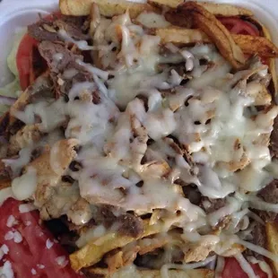 I swear there&apos;s salad under there.