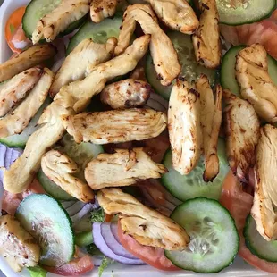 salads, food