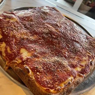 Sicilian Brooklyn style pizza