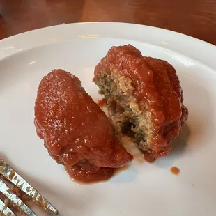 Meatball appetizer.