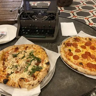 Chicken Bacon and Pepperoni pizza