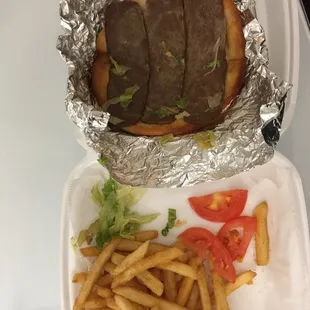 This is a Gyro plate. Very disappointed!