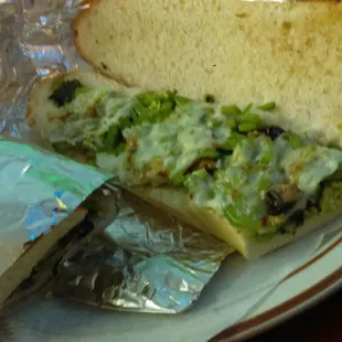 Veggie hoagie