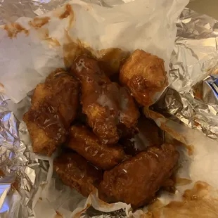 Bbq chicken wings